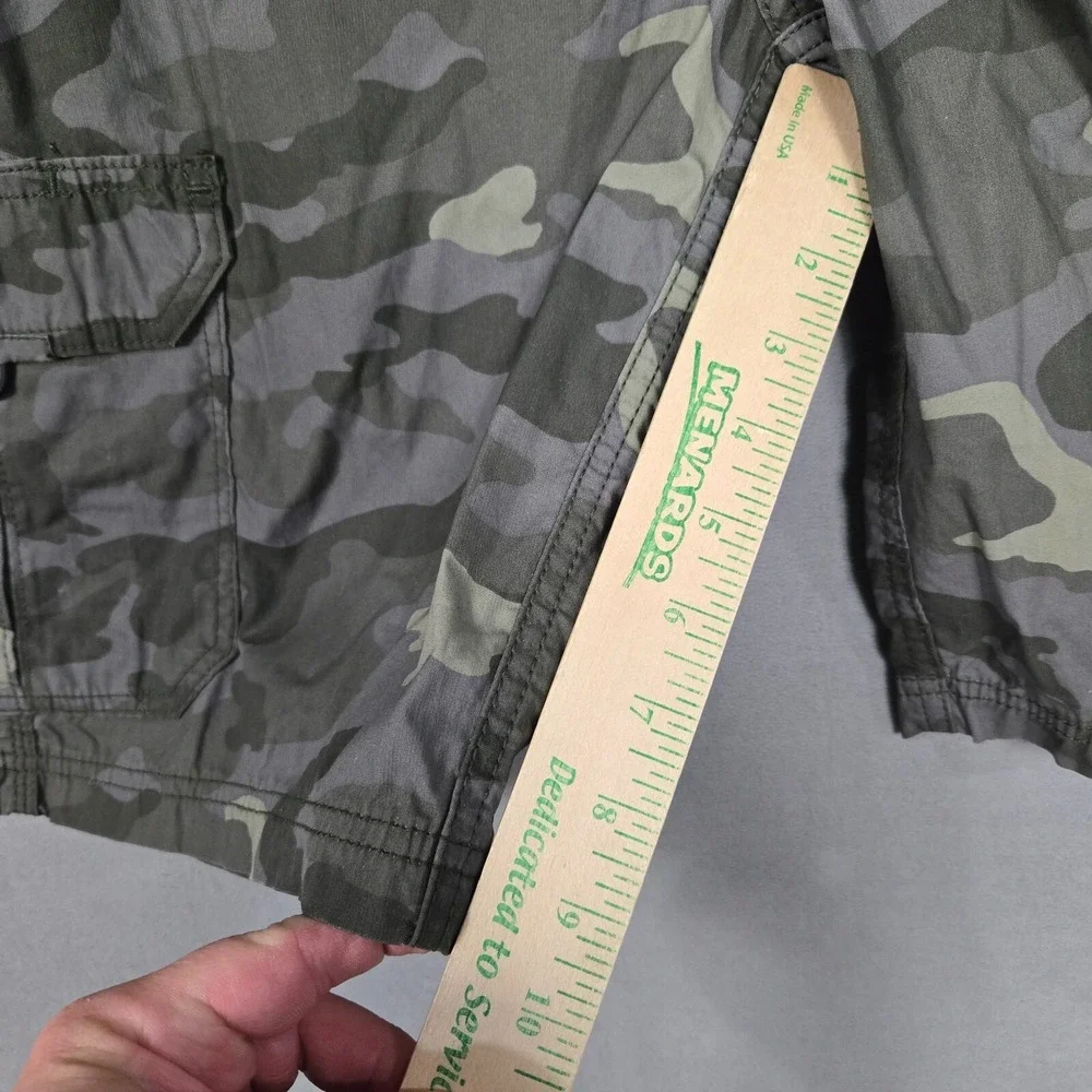 Lee Cargo Shorts Mens 30 Camo Extreme Motion Stretch Outdoor‎ NEW